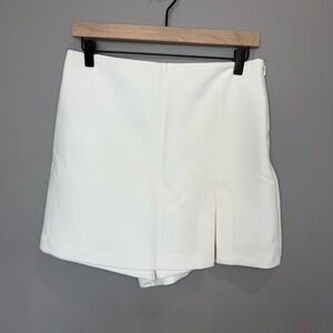 Zara Women's Cream Skort Size Large